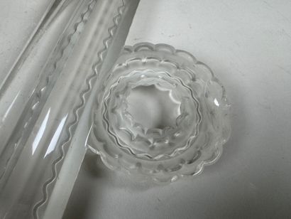 René LALIQUE (1860-1945).
Modèle CLUNY.
Jardinière...