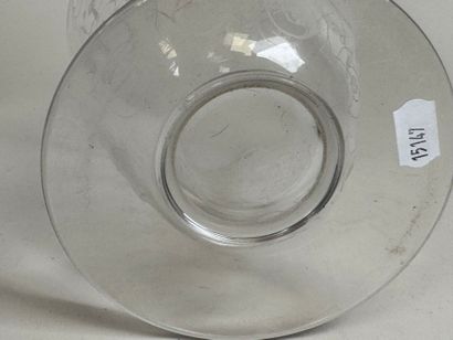 BACCARAT.
Michel Ange.
Vase en cristal à...