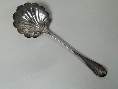 Silver strawberry sprinkler, Minerve hallmark,...