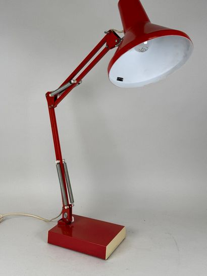 Architect's or desk lamp, articulated, in...
