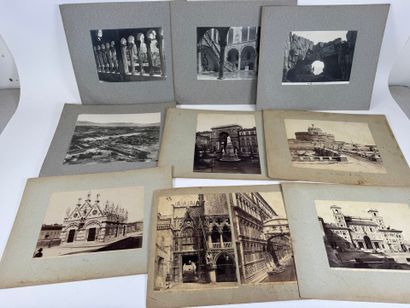 Collection de 35 photographies de voyage...
