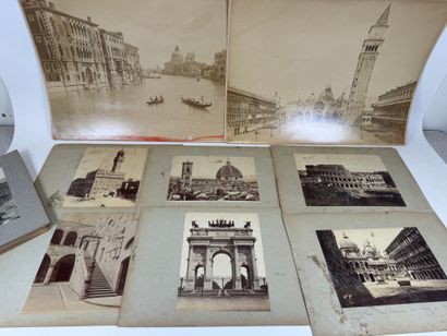 Collection de 35 photographies de voyage...