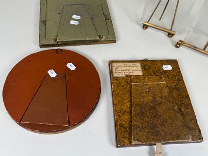 Ensemble de 5 cadres porte-photos en bois,...