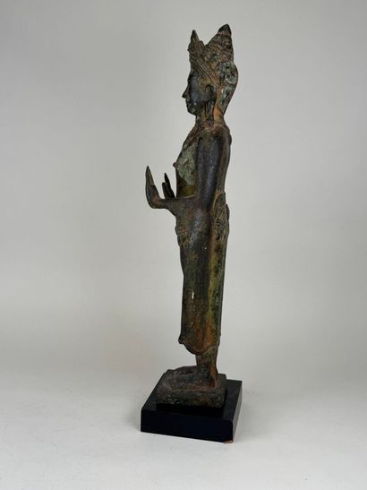ASIA, 20th century.
Divinity.
Large bronze...