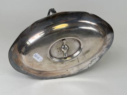 CHRISTOFLE Sauceboat in silver-plated metal...