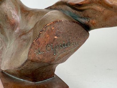 Ugo CIPRIANI (1887-1960 ), d'après.
Buste...