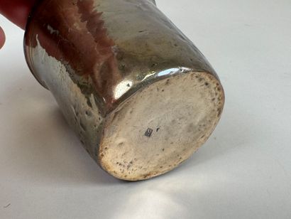 Minerve-patterned silver timbale with fillet...
