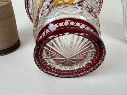 Lot comprising: - DAUM France, small crystal...