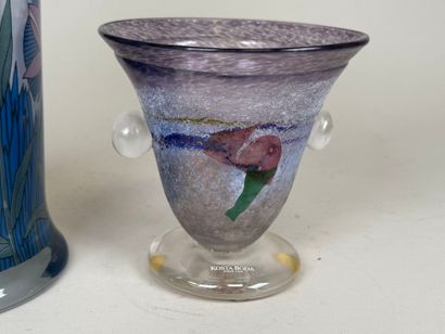 Lot comprenant :
- ROSENTHAL studio line.
Vase...