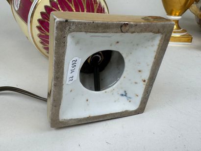 Porcelaine de Paris, fin XIXe - début XXe....