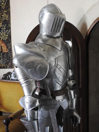 Metal armor with sword.
20th century work.
Height:...