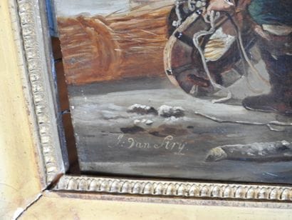 Jacob Van STRY (1756 - 1815). 
Horse scene....