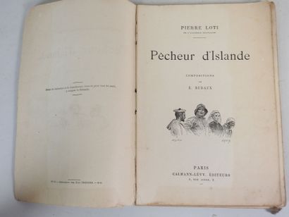 Pierre LOTI. Pêcheur d'Islande. Calmann Lévy....