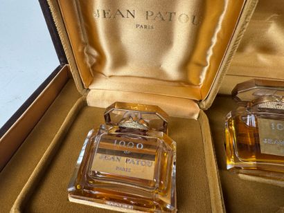 JEAN PATOU 1000.
Coffret comprenant :
- trois...