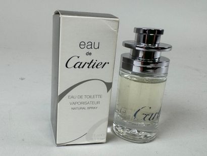 EAU de CARTIER.
Vaporisateur d'eau de toilette.
Contenance...