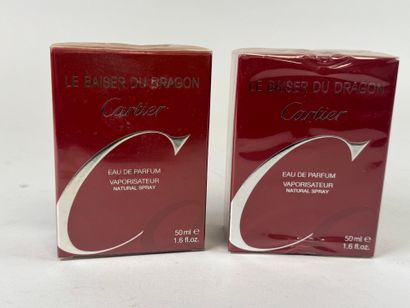 CARTIER.
Le Baiser du Dragon.
Deux vaporisateurs...