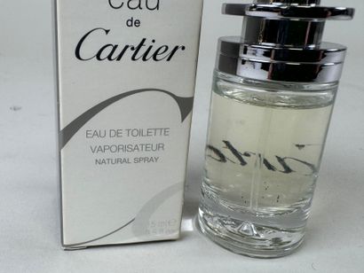 EAU de CARTIER.
Vaporisateur d'eau de toilette.
Contenance...