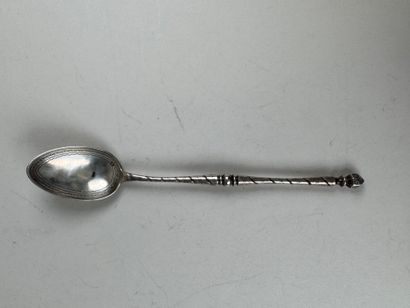 Cuillère à sucre en argent, poinçon Minerve,...