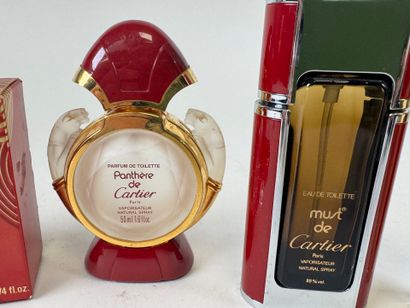 PANTHERE de CARTIER. Bijou de sac. 
Contenant...