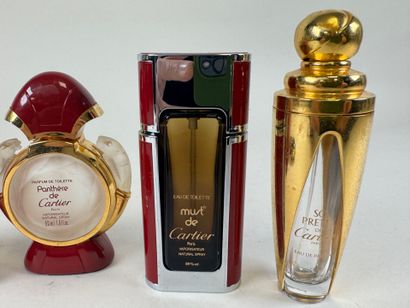 PANTHERE de CARTIER. Bijou de sac. 
Contenant...
