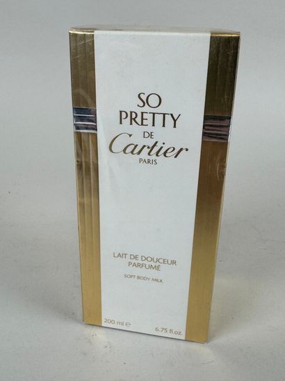 SO PRETTY de CARTIER à PARIS.
Lait de douceur...