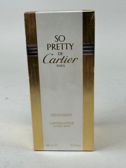 SO PRETTY de CARTIER à PARIS.
Déodorant vaporisateur.
Contenance...