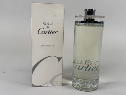 EAU de CARTIER.
Flacon d'eau de toilette...