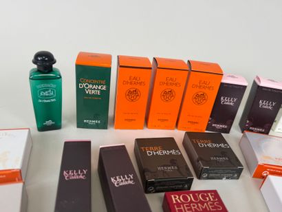 HERMES.
Terre d'Hermès, Rouge, Kelly, Calèche...
