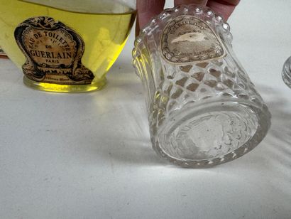 Lot de 7 flacons dont :
- GUERLAIN. Eau de...