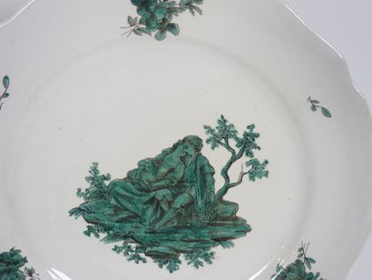 MARSEILLE, attributable, late 18th century.
Earthenware...