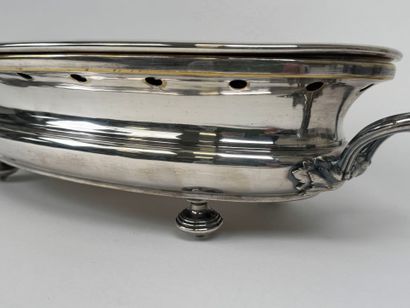 CHRISTOPHE.
Large silver-plated two-socket...