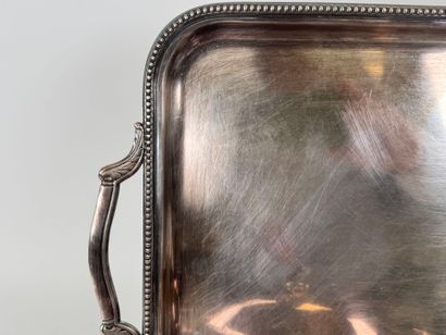 SAINT MEDARD.
Large serving tray with two...