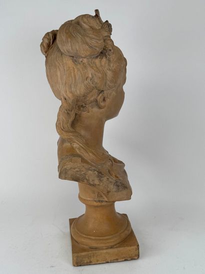 Albert ROLLE (1816-?), after.
Bust of a young...