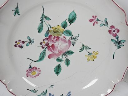 MARSEILLE, attributable, late 18th century.
Earthenware...
