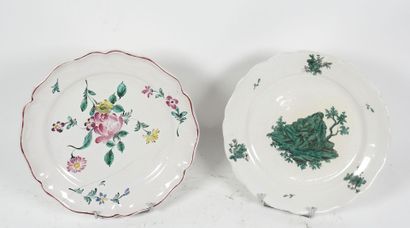 MARSEILLE, attributable, late 18th century.
Earthenware...