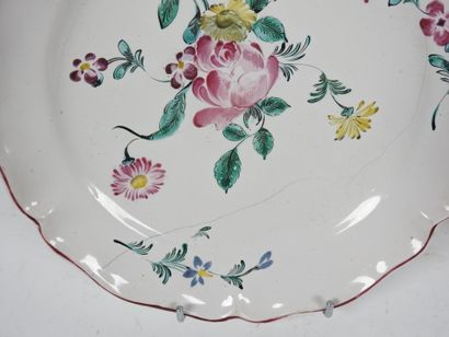 MARSEILLE, attributable, late 18th century.
Earthenware...