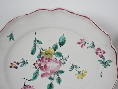MARSEILLE, attributable, late 18th century.
Earthenware...