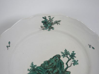 MARSEILLE, attributable, late 18th century.
Earthenware...