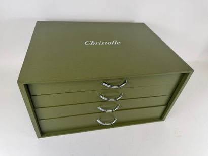 CHRISTOFLE.
MARLY model.
Important set of...