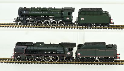 JOUEF, Ho, 2 steam locomotives complete with...
