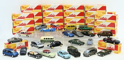 SOLIDO, reissue, 25 vehicles, near new condition...