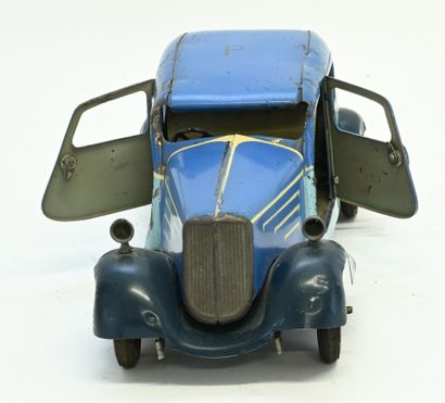 JEP blue sedan, as is:
 - Mechanical model...