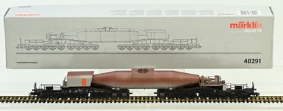 MÄRKLIN,Ho,réf 48291, torpedo wagon, near...