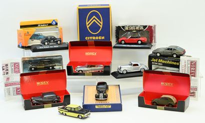 Norev, Minichamps, miscellaneous, 10 vehicles...