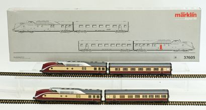 MÄRKLIN,Ho,réf 37605, Trans Europ Express...