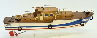 Assembled model of a navigable remote-controlled...