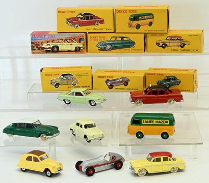Atlas Collection DINKY TOYS, 8 new cars in...