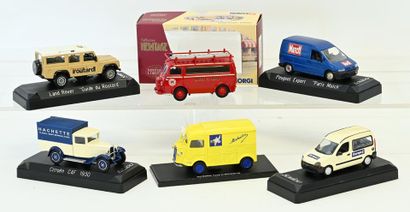 CORGY, Atlas and SOLIDO Collection, 6 vehicles...