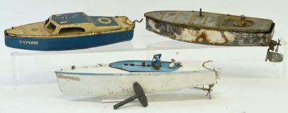 JEP, lot of 3 canoes in the state:
 - Blue...