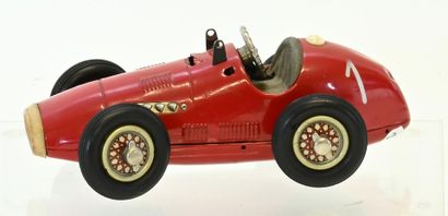 SCHUCO, red racing car, N°1, mechanical (function...